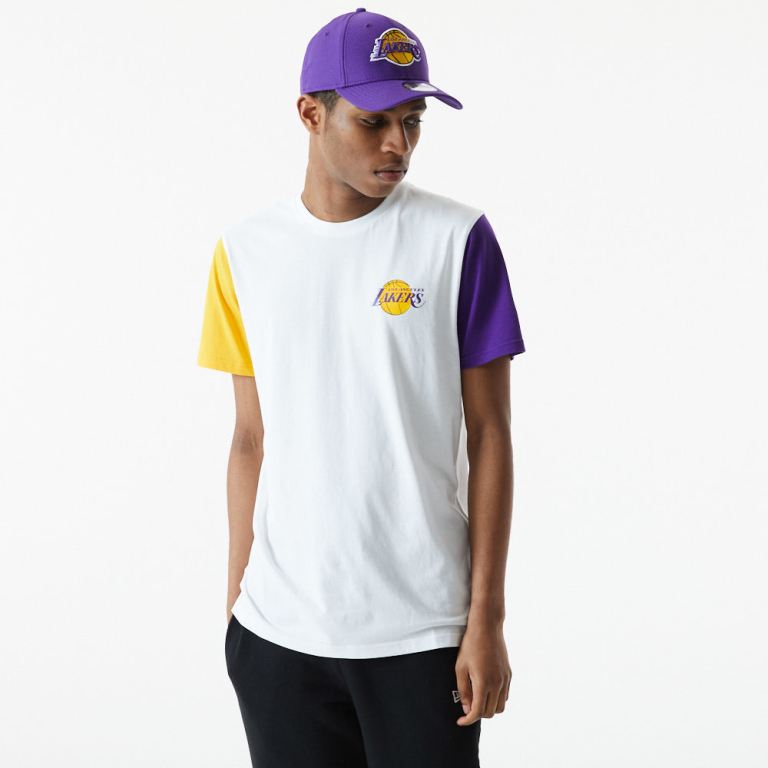 Ropa New Era Nba Blancos - LA Lakers Colour Block 20954CIWX